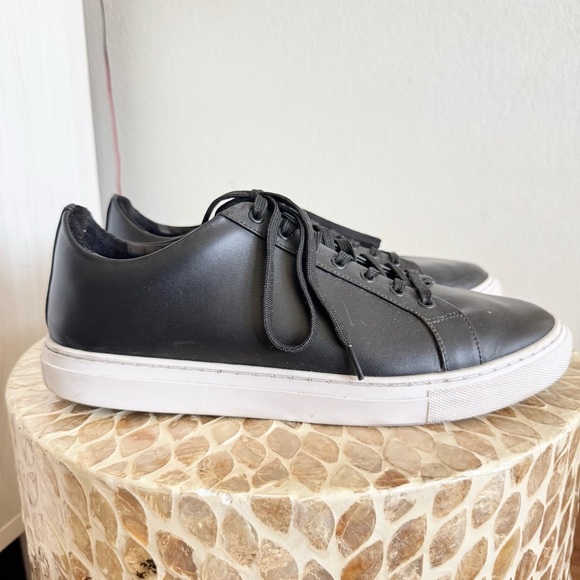 Thursday Boot Company Premier Low Top Men's Black Leather Sneakers size 11W - Picture 1 of 10